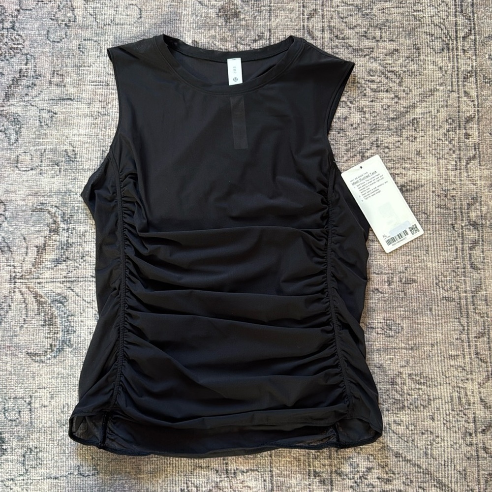 Lululemon Mesh Ruched Tank. XL